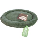 West Paw Nature Nap Green Cat and Small Dog Oval Pet Bed
