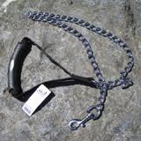 Chain Lead 4ft with Grip Handle 4.0mm links Dog Leash
