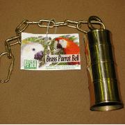 Brass Bird Bell Parrot