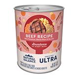 Natural Balance Ultra Beef Canned Dog Food 13-oz. Case