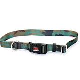 Tuff-Lock Small Camo Adjustable Nylon Dog Collar