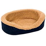 Classic Small Lounger Bed for Dogs and Cats 