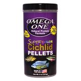 Omega One Super Color Cichlid Lg Sinking Fish Pellets 9-oz