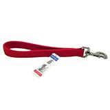 Nylon Dog Traffic Leash 1-inch x 1 foot Red