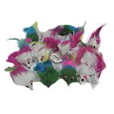 Savy Tabby Snuggle Mouse Cat Toy 12 Pack