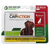 CapAction Oral Flea Treatment for Dogs Over 25Lbs.