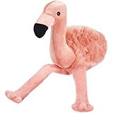 Fluff and Tuff Lola the Flamingo Plush Dog Toy