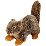 Fluff and Tuff Nuts Squirrel Plush Dog Toy