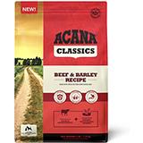 Acana Dog Classics Beef and Barley 4lb