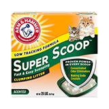 Arm and Hammer Super Scoop Scented Cat Litter 14lb