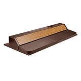 Deluxe Full Aquarium Flourescent Hood 24 Inch Oak