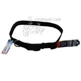 Nylon Dog Collar Adjustable 3/4-inch Black