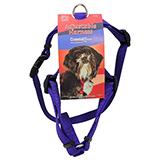 Adjustable Small Dog Harness 5/8-inch Purple Nylon