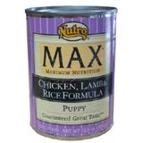Nutro Max Puppy Chicken, Lamb and Rice Can Lg Each  