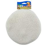 Fleece Disc Large Dog Toy with Squeaker