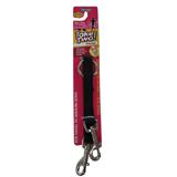 Coupler Nylon 12x5/8 inch Black for walking two dogs