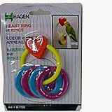 LivingWorld Heart Ring of Rings Bird Toy