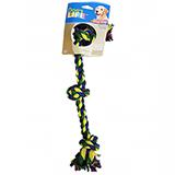 Rope Tug 3-Knot Color Medium Dog Toy