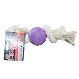 RnR Rope and Ball 2-3/4 inch Dog Toy