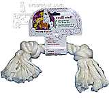 Rope Bone Super White Dog Toy