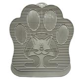 Paw Cleaning Rubber Cat Litter Mat Reduces Tracking