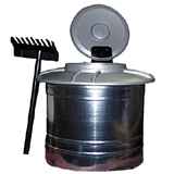 Doggie Dooley Steel In-Ground Waste Receptacle