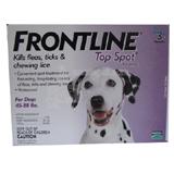 Frontline Dog 45-88 pound 3-pack Flea and Tick Treatment