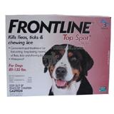 Frontline Dog 89-132 pound 3-pack Flea and Tick Treatment