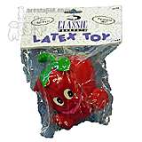 Latex Strawberry Dog Toy