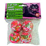 Ping Pong Balls 4 Pack Cat Toy