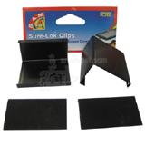 S.A.M.&reg; Sure-Lok Metal Terrarium Screen Top Clips Small
