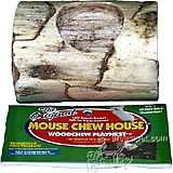 Mouse Chew House Woodchew Playnest Log