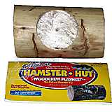 Hamster Hut Woodchew Playnest Log for Chewing