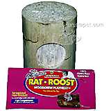 Rat Roost Woodchew Playnest Log Toy