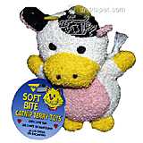 Catnip Terry Cow Cat Toy