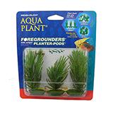 Willowmoss 3 pod Plastic Aquarium Plant