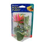 Red Hyacinth Bottom Plastic Aquarium Plant