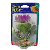 White Hyacinth Bottom Plastic Aquarium Plant
