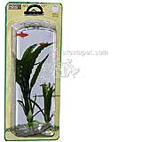 Flowering Crypt Small Plastic Aquarium Plant