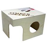 Penn Plax Small Animal Timber Hide-a-Way Large
