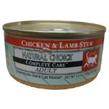 Nutro Cat Natural Choice Chicken/Lamb 6 oz Ea