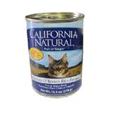 California Natural Chicken/Brown Rice Dog Food Single Can