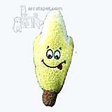 Booda&reg; Happy Face Terries&trade;  Banana Dog Toy