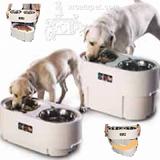 Store-N-Feed Adjustable-Height Dog Feeder