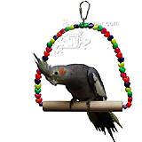 Cockatiel Swing with Beads