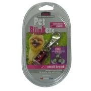 Flashing LED Pet Blinker Red White and Blue