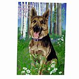 GR8 Dogs German Shepherd Dog House Flag