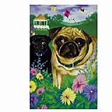 GR8 Dogs Pug House Flag