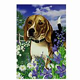 GR8 Dogs Beagle House Flag