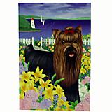 GR8 Dogs Yorkshire Terrier Garden Flag